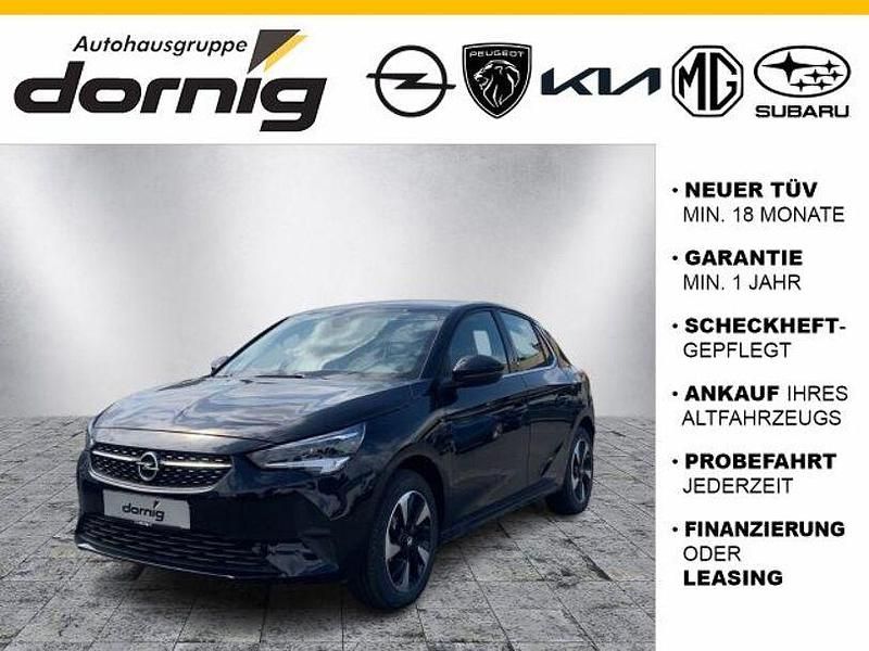 Karbon schwarz (metallic) Gebraucht 2022 Opel Corsa-e Elegance Kleinwagen | 29.990 € - Bild 1/3