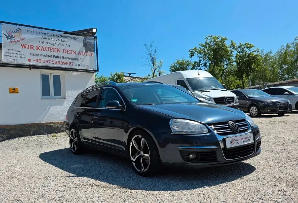 Gebraucht VW Golf V Exclusive 160 PS (117 kW) 2009 Blau Kombi