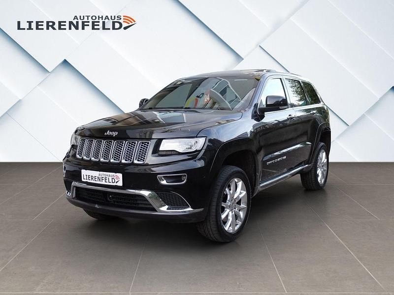 Brilliant black crystal pearl Gebraucht 2017 Jeep Grand Cherokee Summit SUV | 16.990 € - Bild 1/4