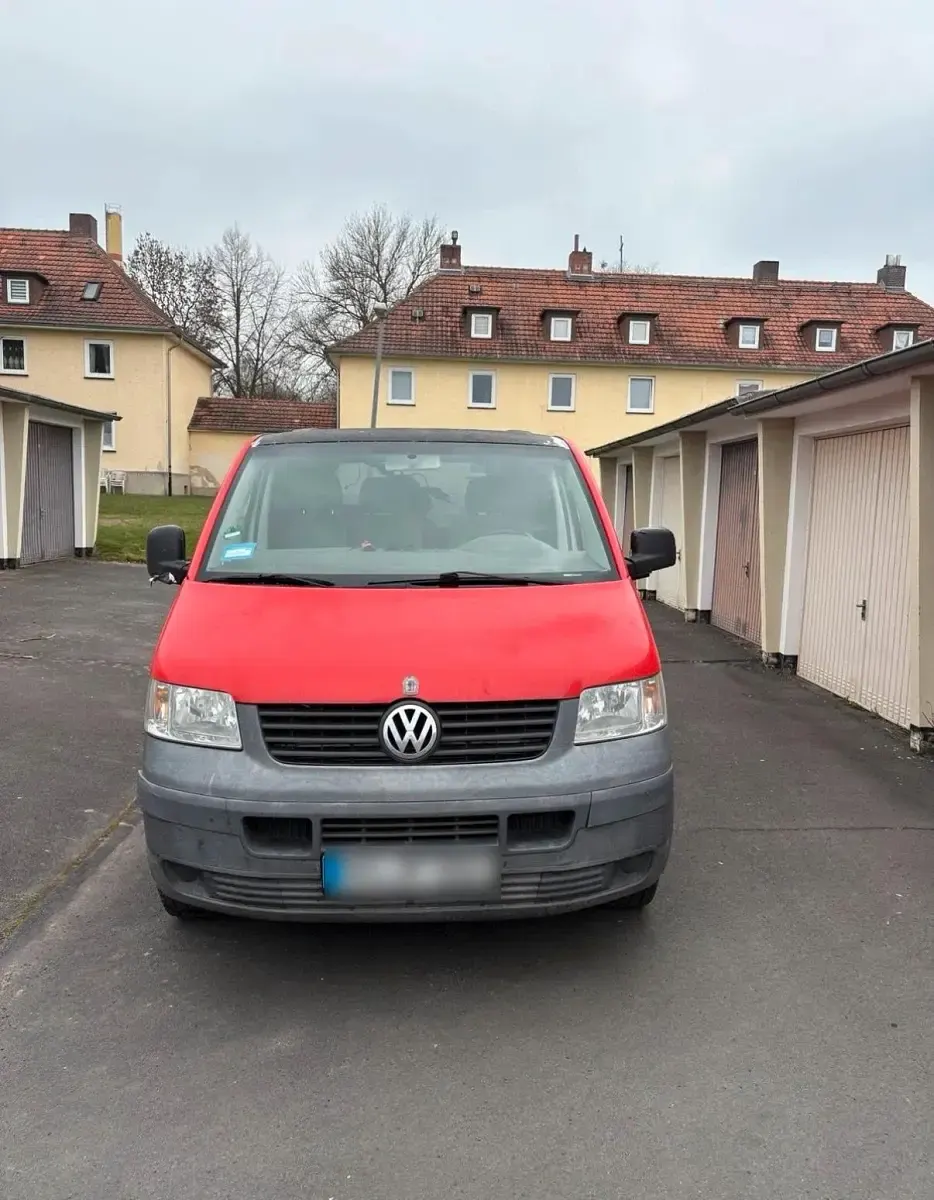 Gebraucht VW T5 105 PS (77 kW) 2005 Rot Van
