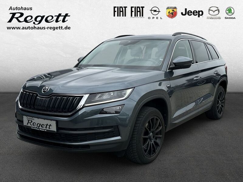 Grau Gebraucht 2021 Skoda Kodiaq Clever SUV | 32.990 € (Etwas zu teuer) - Bild 1/3
