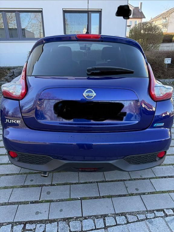 Gebraucht Nissan Juke Acenta 110 PS (80 kW) 2016 Blau SUV
