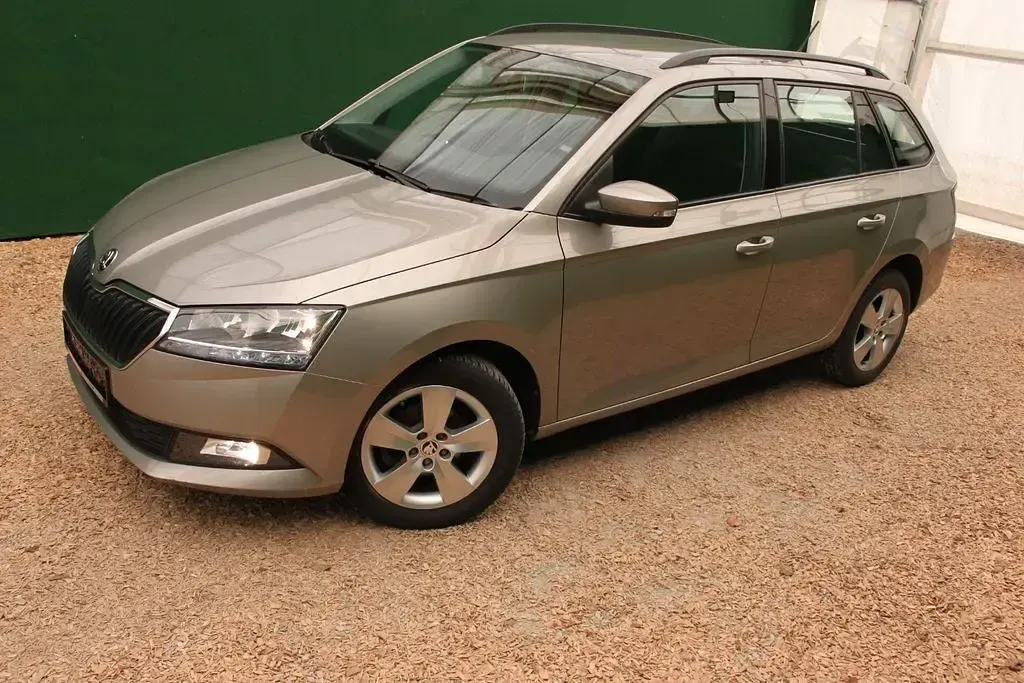 Gebraucht Skoda Fabia 95 PS (69 kW) 2019 Beige Kleinwagen