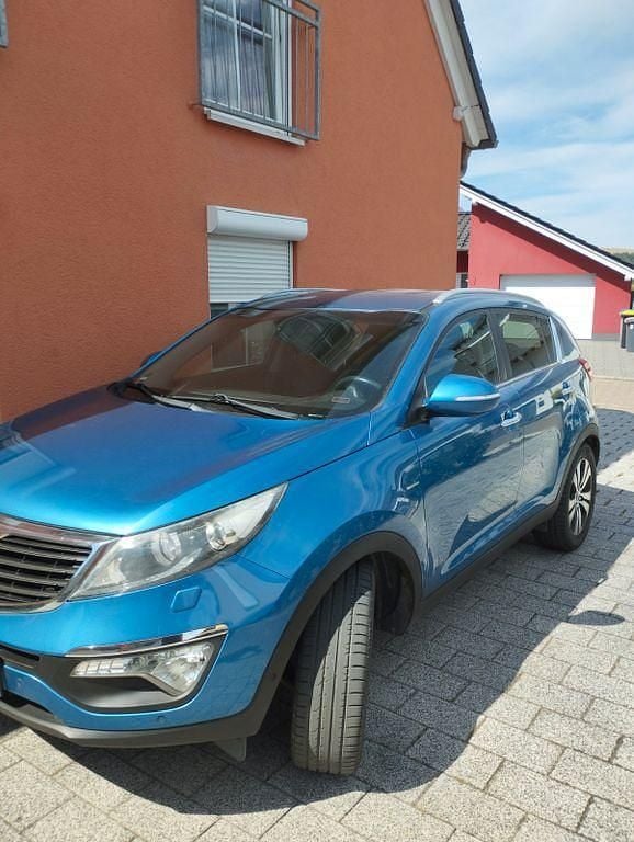 Blau Gebraucht 2012 Kia Sportage Vision SUV | 8.600 € (Guter Preis) - Bild 1/4