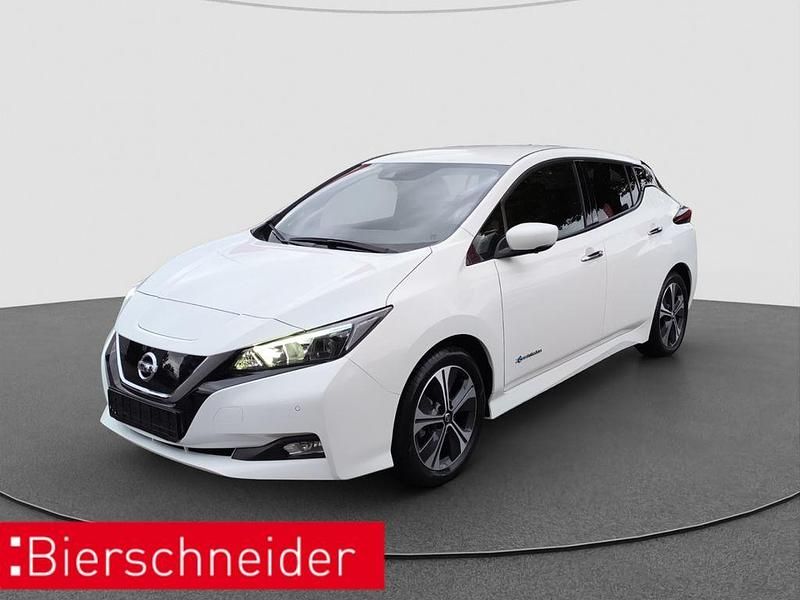 Weiss Gebraucht 2021 Nissan Leaf N-Connecta Kleinwagen | 15.990 € (Fairer Preis) - Bild 1/4