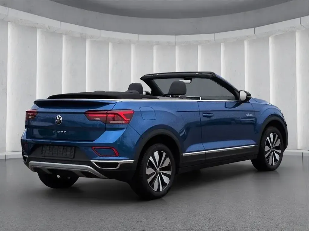 Gebraucht VW T-Roc Cabriolet Goal 116 PS (85 kW) 2025 Ravennablau metallic Cabrio