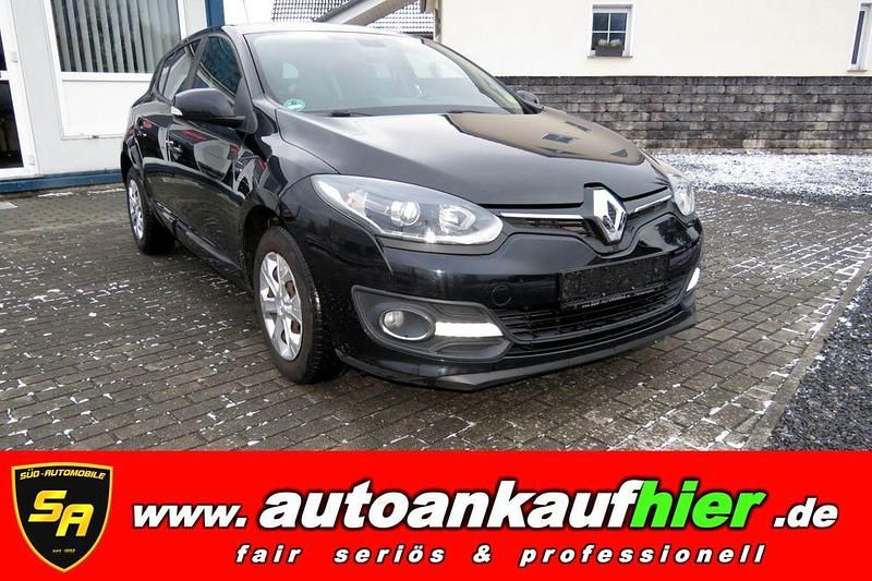 Black pearl (metallic) Gebraucht 2014 Renault Mégane III LIMITED Limousine | 3.980 € (Superpreis) - Bild 1/4