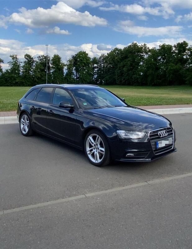 Blau Gebraucht 2014 Audi A4 Kombi | 11.250 € (Guter Preis) - Bild 1/4
