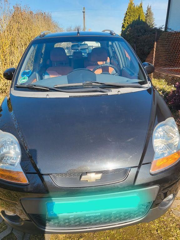Gebraucht Chevrolet Matiz 52 PS (38 kW) 2008 Schwarz Kleinwagen