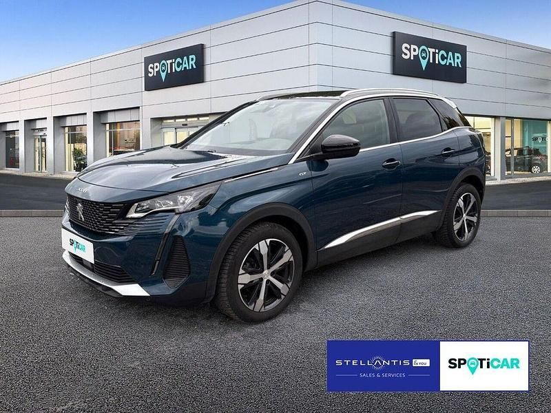 Blau Gebraucht 2023 Peugeot 3008 GT SUV | 26.210 € (Fairer Preis) - Bild 1/4