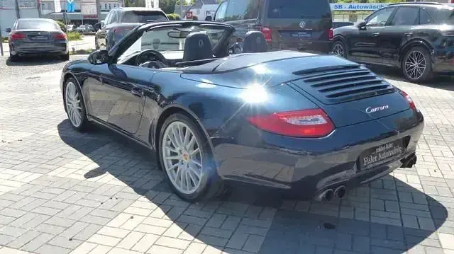 Gebraucht Porsche 911 Carrera Cabriolet 345 PS (253 kW) 2010 Blau Cabrio