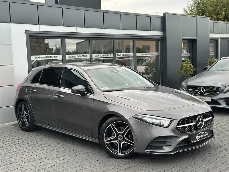 Grau Gebraucht 2018 Mercedes A200 AMG Limousine | 24.890 € (Fairer Preis) - Bild 1/4