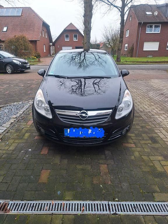 Gebraucht Opel Corsa Edition 80 PS (58 kW) 2009 Schwarz Kleinwagen