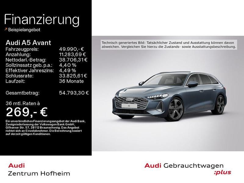 Horizontblau metallic Gebraucht 2025 Audi A5 S-Line Kombi | 49.990 € (Guter Preis) - Bild 1/4