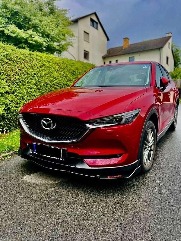 Gebraucht Mazda CX-5 Exclusive-Line 150 PS (110 kW) 2018 Rot SUV