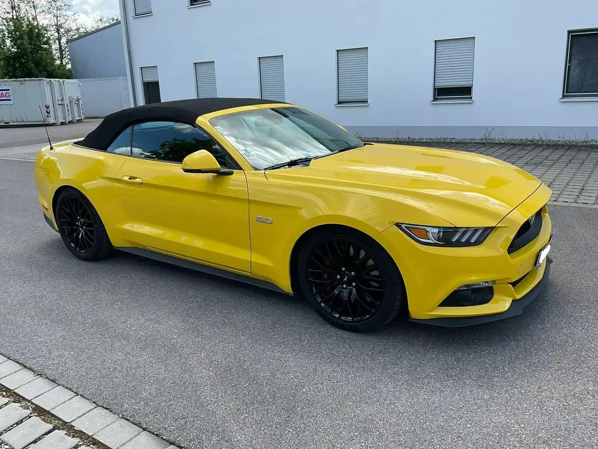 Gebraucht Ford Mustang GT 421 PS (309 kW) 2016 Cabrio