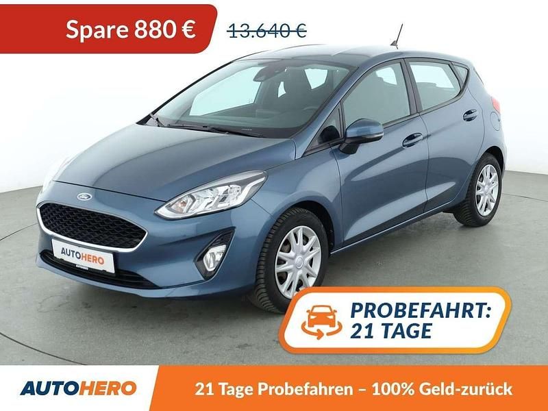 Blau Gebraucht 2020 Ford Fiesta Cool & Connect Kleinwagen | 12.760 € (Fairer Preis) - Bild 1/3