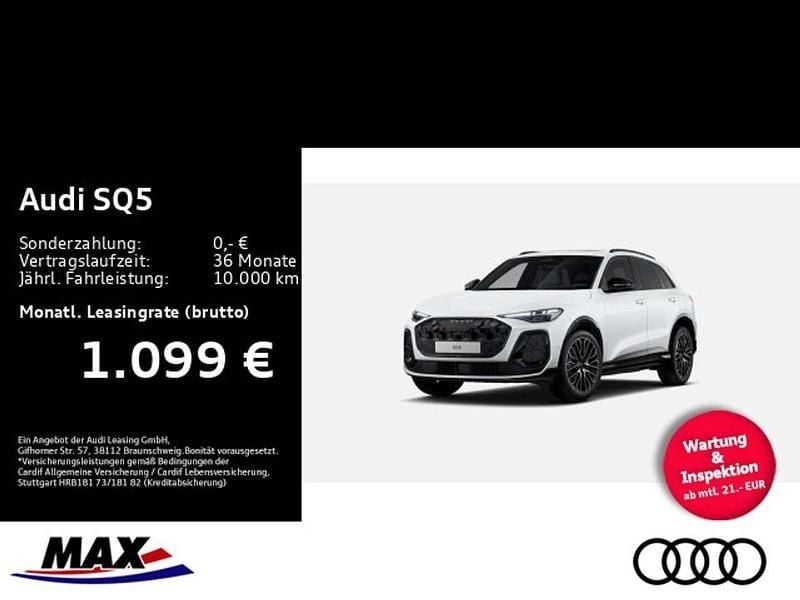 Gletscherweiß metallic Neu 2026 Audi SQ5 Edition .1 SUV | 89.980 € (Fairer Preis) - Bild 1/3