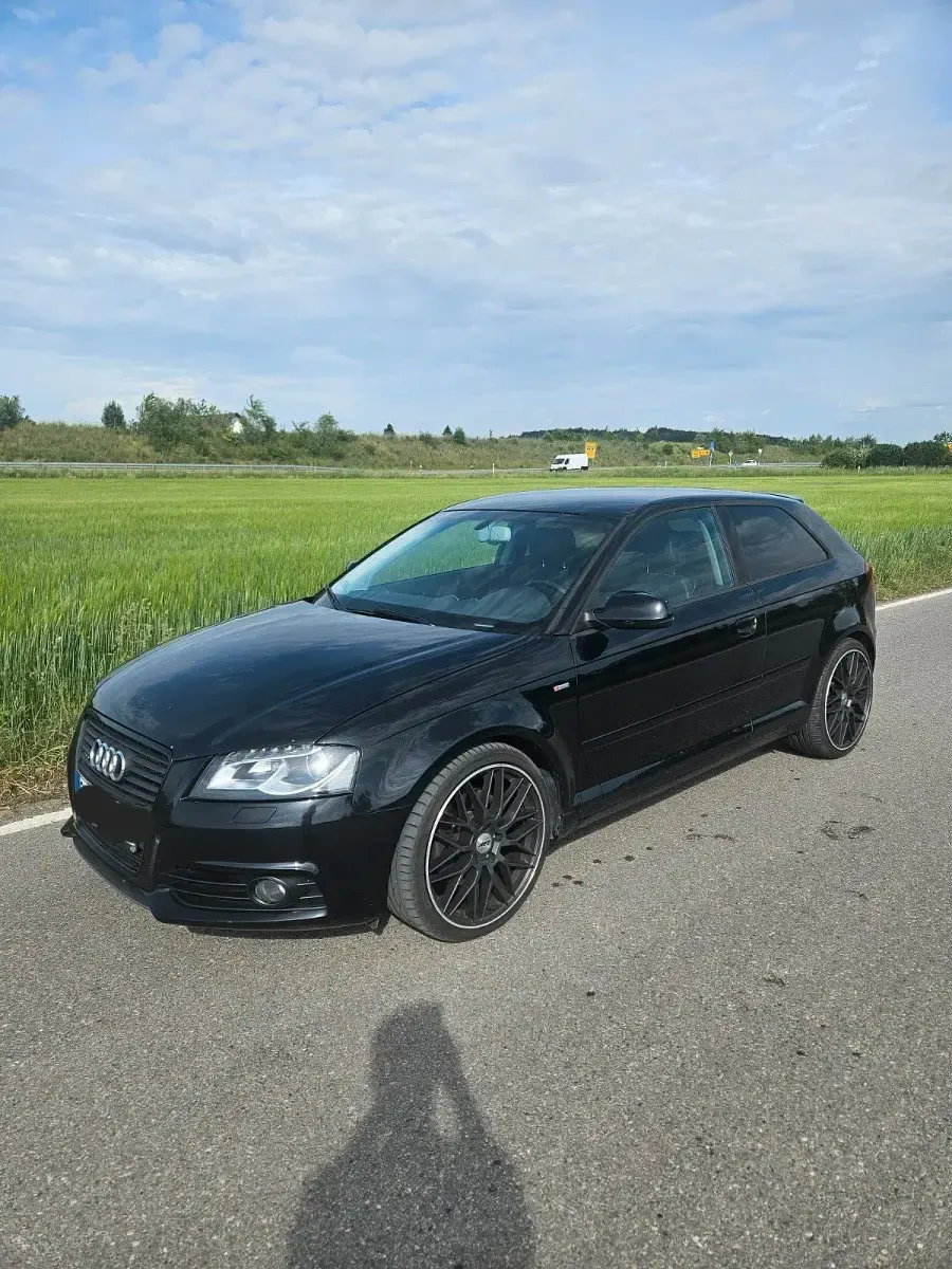 Gebraucht Audi A3 S-Line 160 PS (117 kW) 2011 Schwarz Kleinwagen