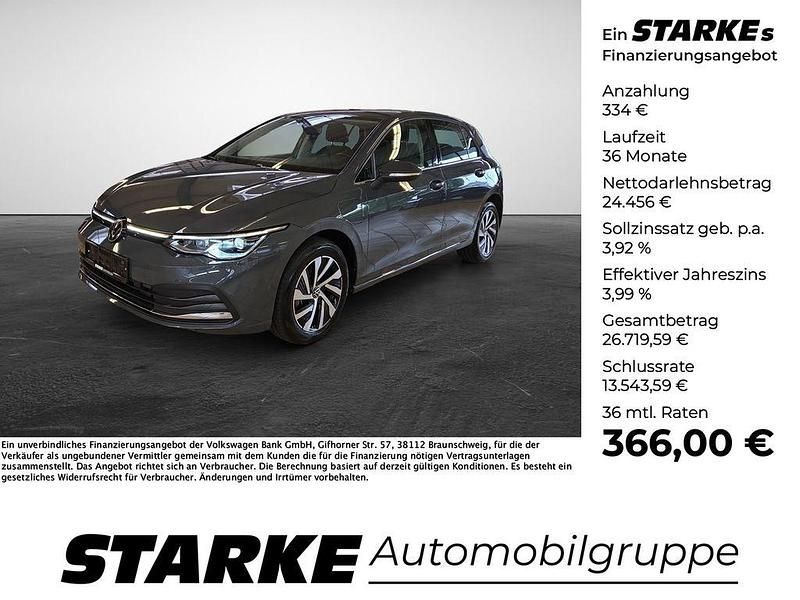 Grau Gebraucht 2022 VW Golf VIII Style Limousine | 24.790 € (Fairer Preis) - Bild 1/4