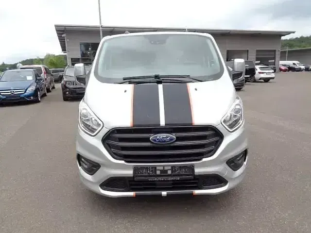 Gebraucht Ford Transit Custom Sport 170 PS (125 kW) 2022 Silber Van / Kleinbus