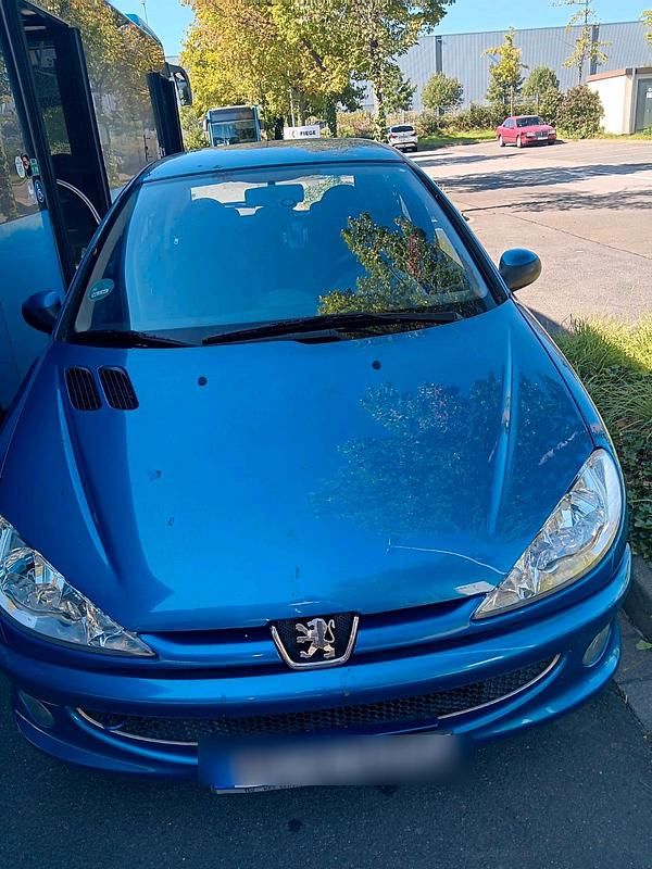 Blau Gebraucht 2006 Peugeot 206 Kleinwagen | 899 € (Guter Preis) - Bild 1/4