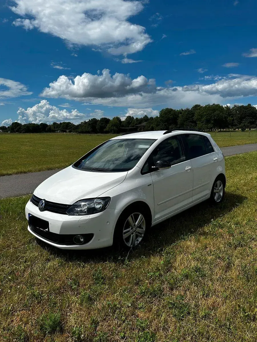 Gebraucht VW Golf Plus Cross Match 122 PS (89 kW) 2012 Weiß Van / Kleinbus