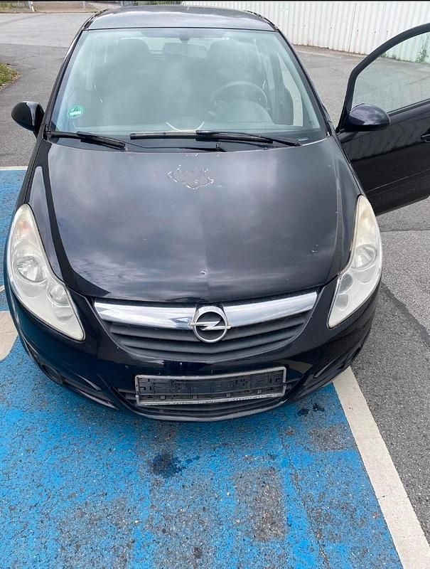 Schwarz Gebraucht 2009 Opel Corsa Kombi | 700 € (Superpreis) - Bild 1/4
