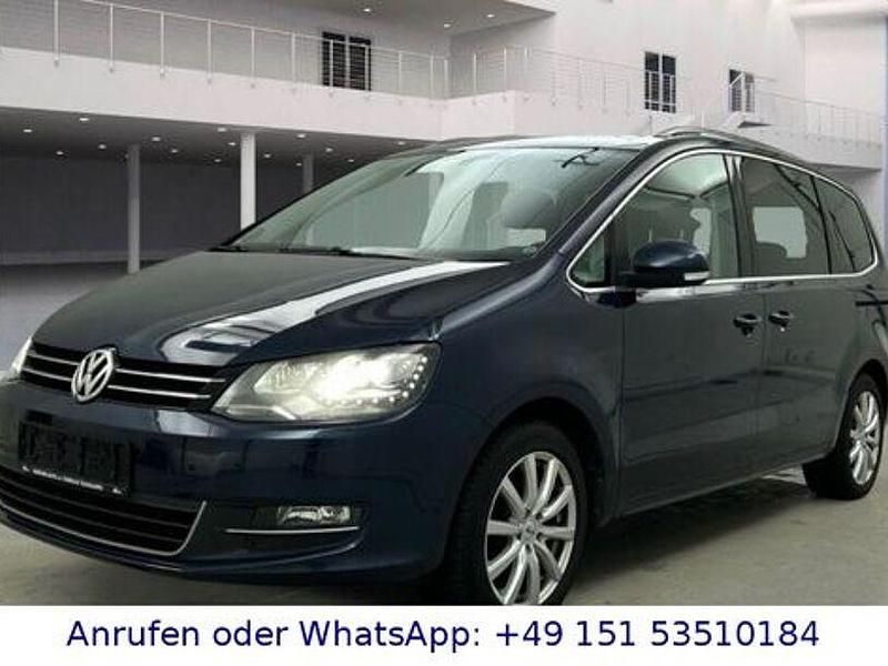 Gebraucht VW Sharan Highline 170 PS (125 kW) 2013 Blau Van / Kleinbus