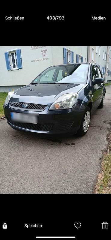 Grau Gebraucht 2007 Ford Fiesta Kleinwagen | 1.650 € (Fairer Preis) - Bild 1/4