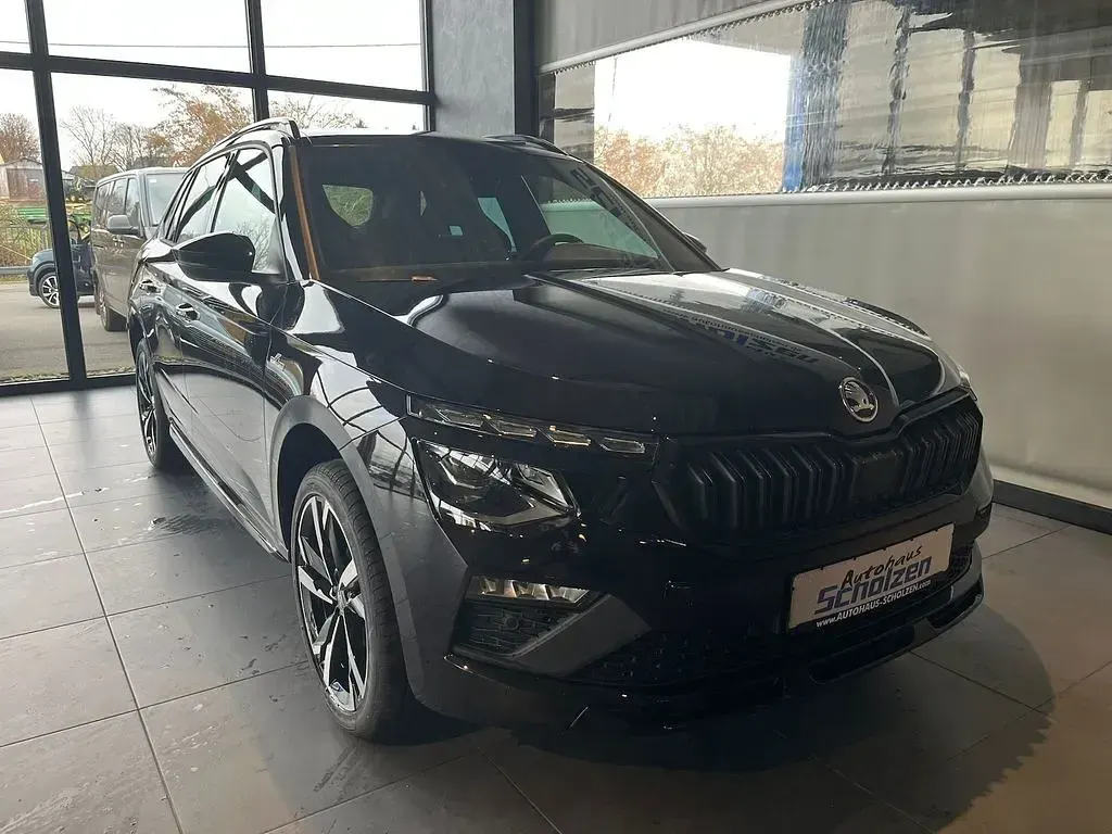 Neu Skoda Kamiq Monte Carlo 150 PS (110 kW) 2025 Schwarz SUV