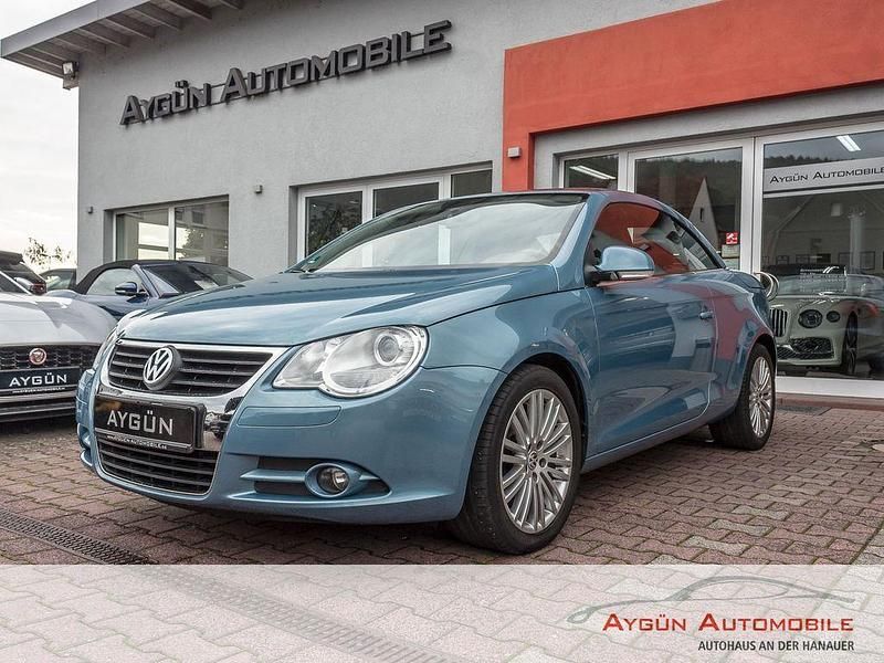 Blau Gebraucht 2007 VW Eos Cabrio | 2.995 € (Superpreis) - Bild 1/4