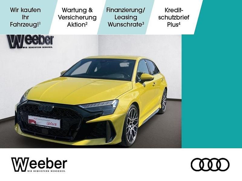 Gelb Neu 2024 Audi RS3 Sportback Sport Kleinwagen | 60.990 € - Bild 1/4
