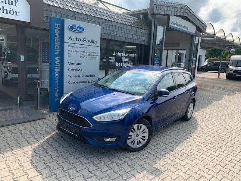 Blau Gebraucht 2015 Ford Focus Kombi | 7.980 € (Etwas zu teuer) - Bild 1/4