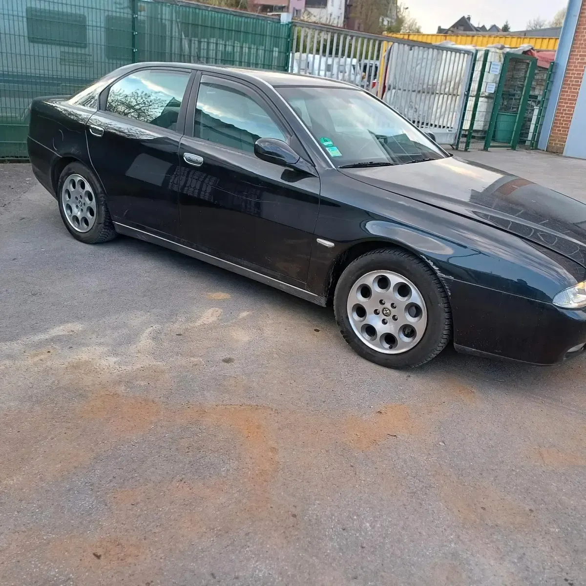 Gebraucht Alfa Romeo 166 190 PS (139 kW) 2001 Schwarz Limousine