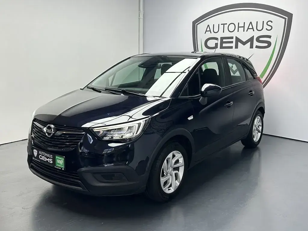 Gebraucht Opel Crossland Edition 82 PS (60 kW) 2017 Schwarz SUV