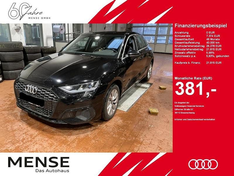Gebraucht Audi A3 Ambiente 204 PS (150 kW) 2022 Schwarz Limousine
