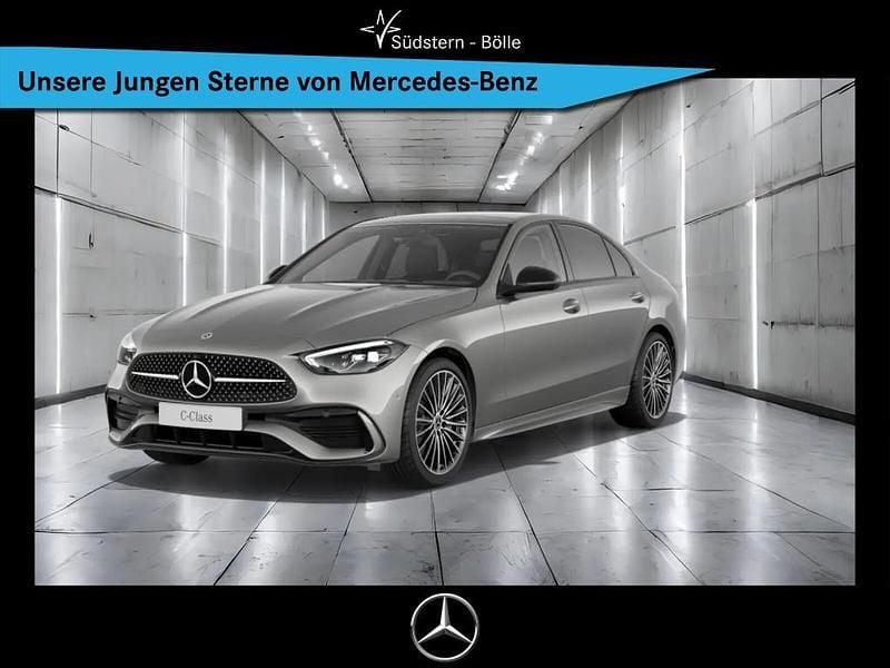 Silber Gebraucht 2024 Mercedes C200 AMG Limousine | 49.490 € (Teuer) - Bild 1/4