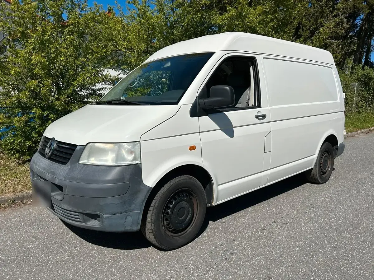 Usata VW Transporter 86 CV (63 kW) 2004 Bianco Furgone