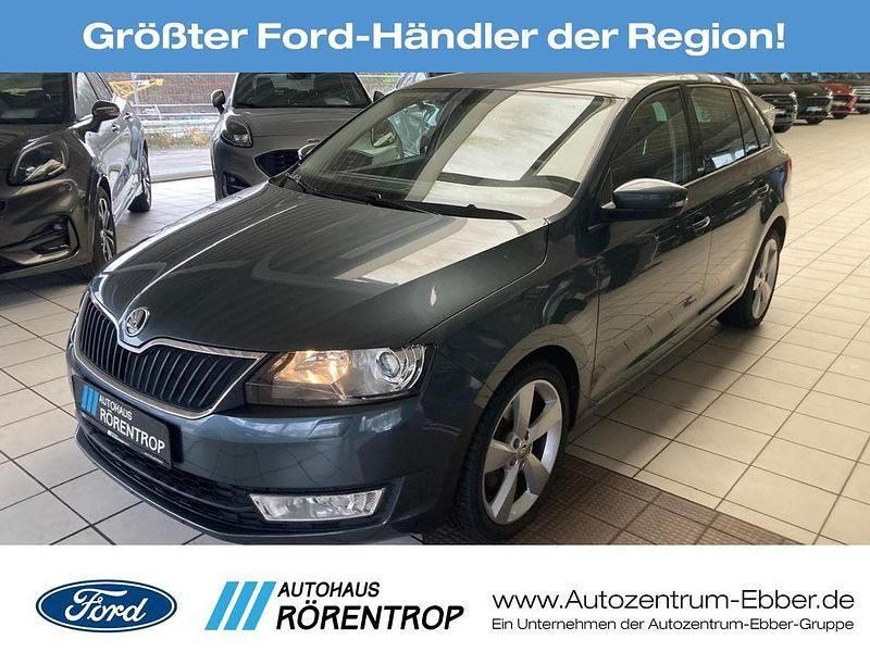 Grau Gebraucht 2016 Skoda Rapid Joy Limousine | 10.981 € (Fairer Preis) - Bild 1/3