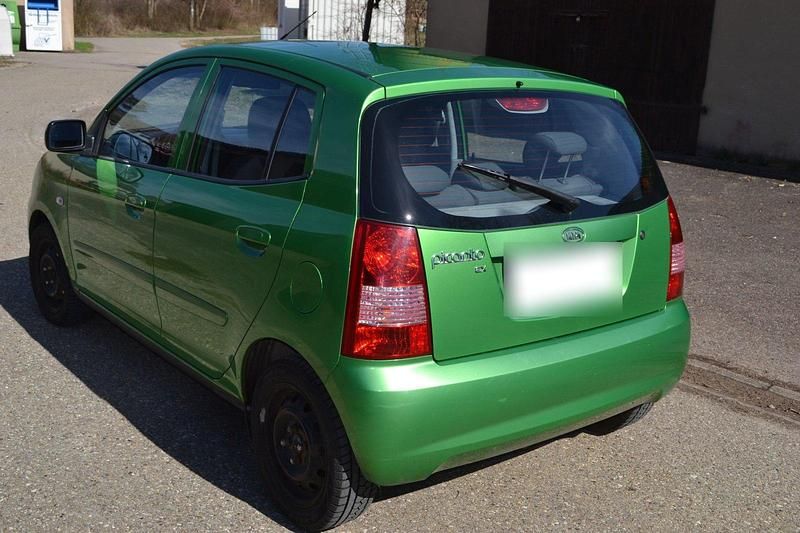 Gebraucht Kia Picanto EX 65 PS (47 kW) 2006 Grün Kleinwagen