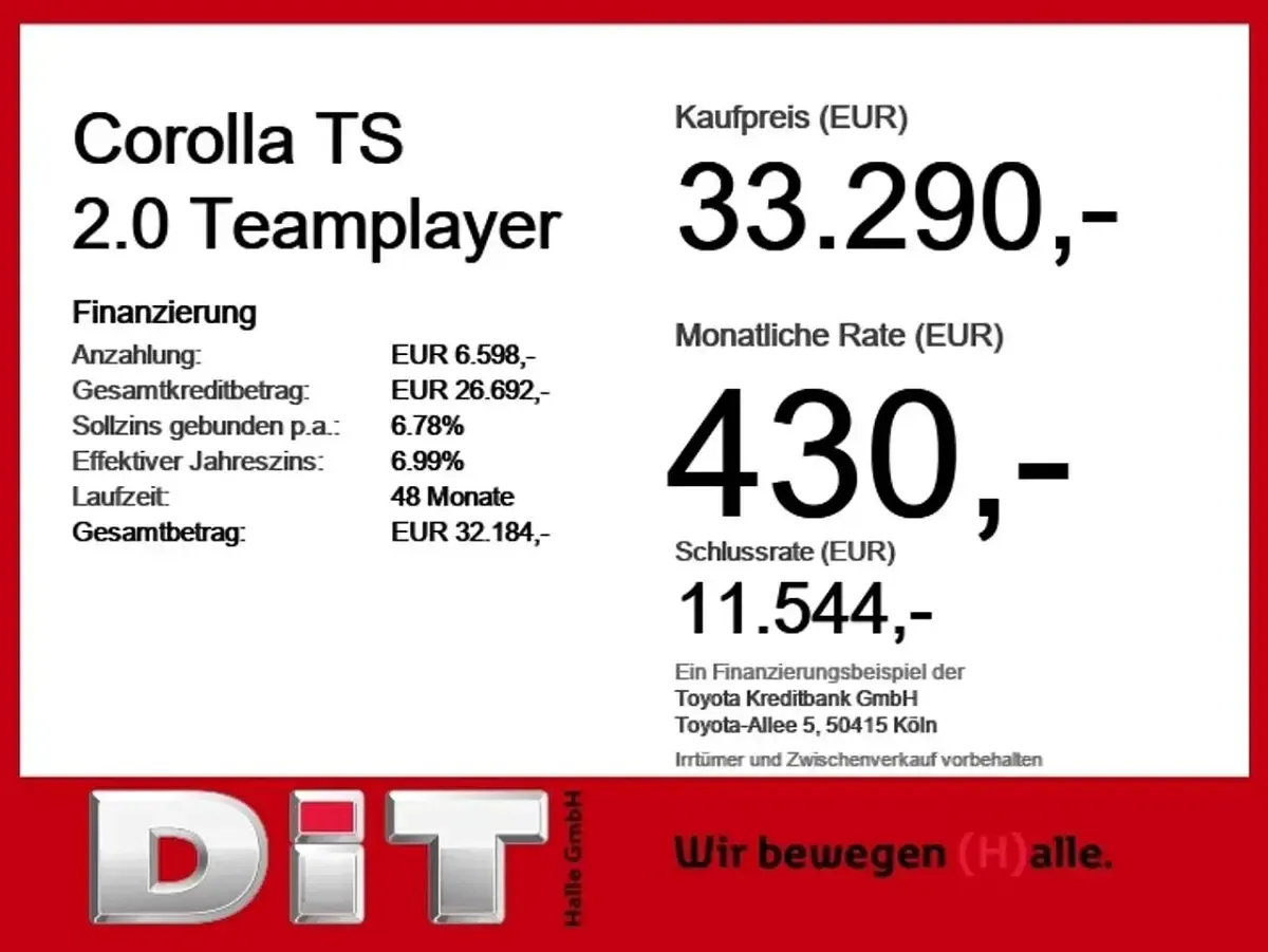 Nowe Toyota Corolla 178 KM (130 kW) 2026 Niebieski Kombi