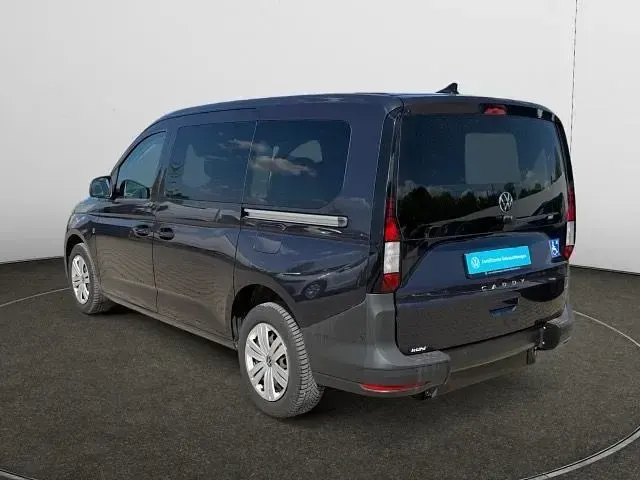 Usata VW Caddy 102 CV (75 kW) 2021 Blu Monovolume