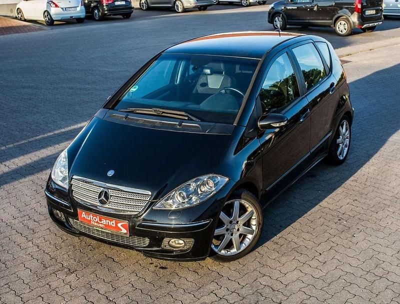 Schwarz Gebraucht 2006 Mercedes A200 Avantgarde Limousine | 3.499 € (Superpreis) - Bild 1/4