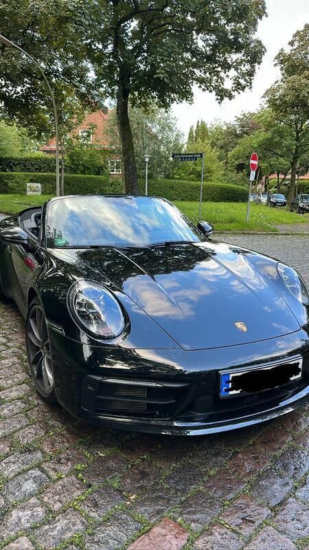 Schwarz Gebraucht 2020 Porsche 911 Carrera 4S Cabriolet Sport Cabrio | 144.900 € (Fairer Preis) - Bild 1/4