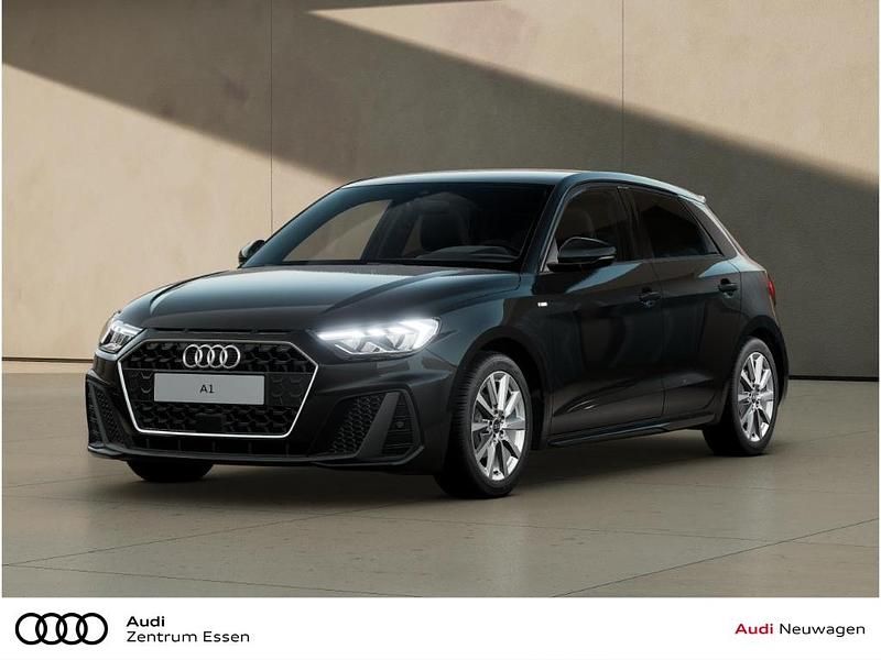 Mythosschwarz metallic Neu 2025 Audi A1 Sportback S-Line Kleinwagen | 28.380 € (Fairer Preis) - Bild 1/4
