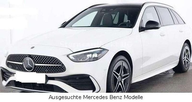 Polarweiß Gebraucht 2023 Mercedes C300e AMG Kombi | 41.900 € (Superpreis) - Bild 1/4
