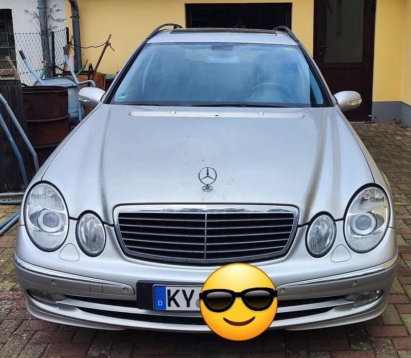 Silber Gebraucht 2005 Mercedes E280 Avantgarde Kombi | 3.499 € (Fairer Preis) - Bild 1/4