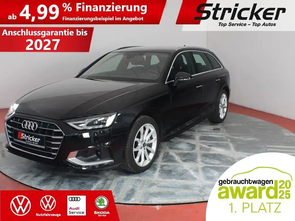 Gebraucht Audi A4 Advanced Plus 204 PS (150 kW) 2022 Mythosschwarz metallic (metallic) Kombi