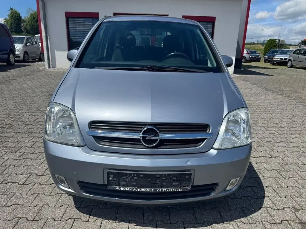Gebraucht Opel Meriva Edition 101 PS (74 kW) 2005 Silber Van / Kleinbus